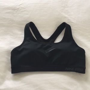 Nike Black Sports Bra